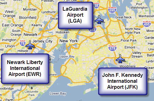 Strict Slot Limitations for New York Area Airports