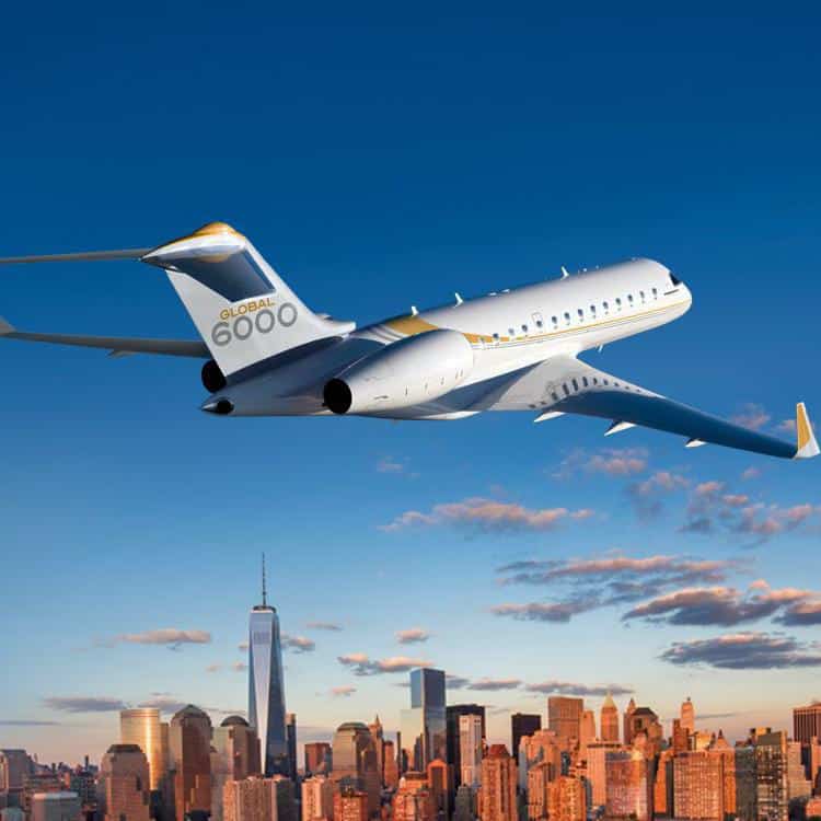 Global 6000 Private Jet Charter