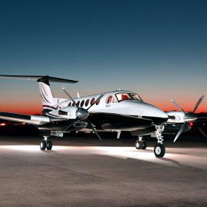 King Air 350 private charter Flights