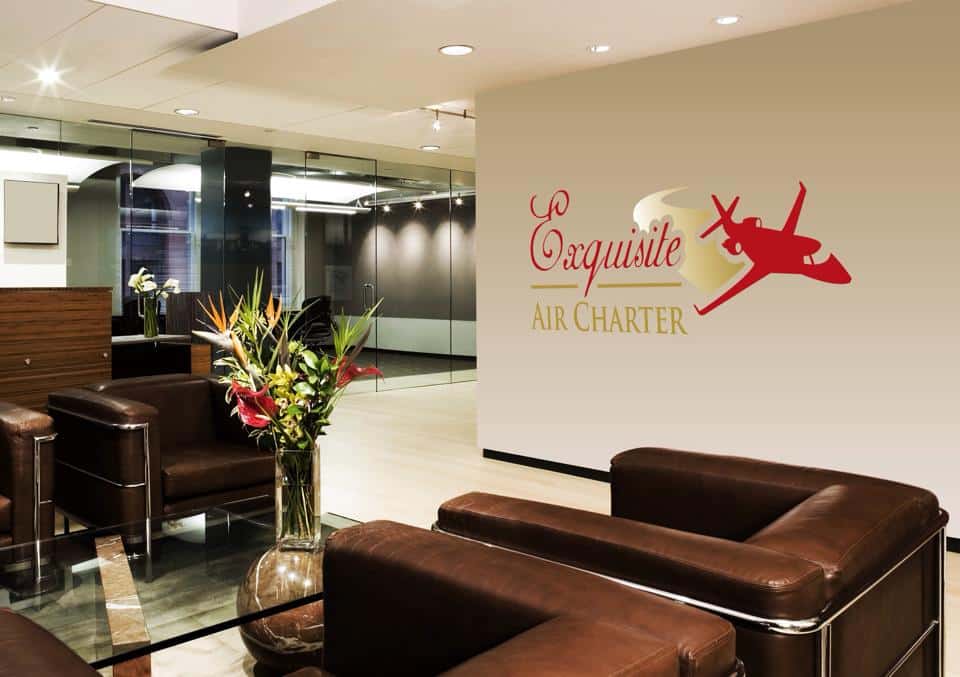exquisite air charter lobby