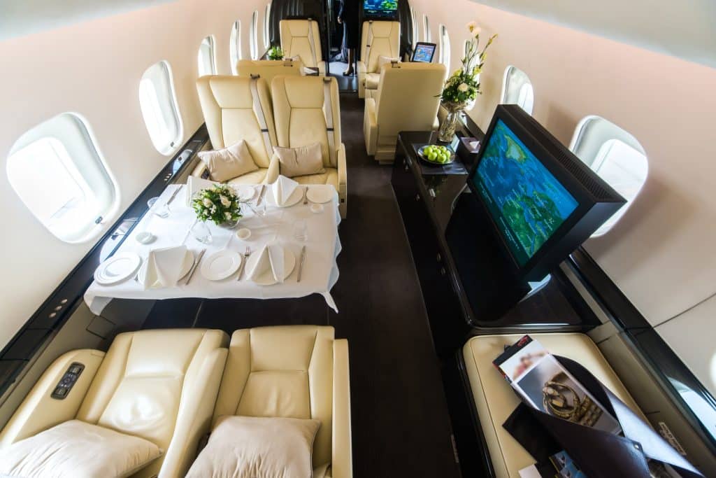 Private Jet InFlight Entertainment